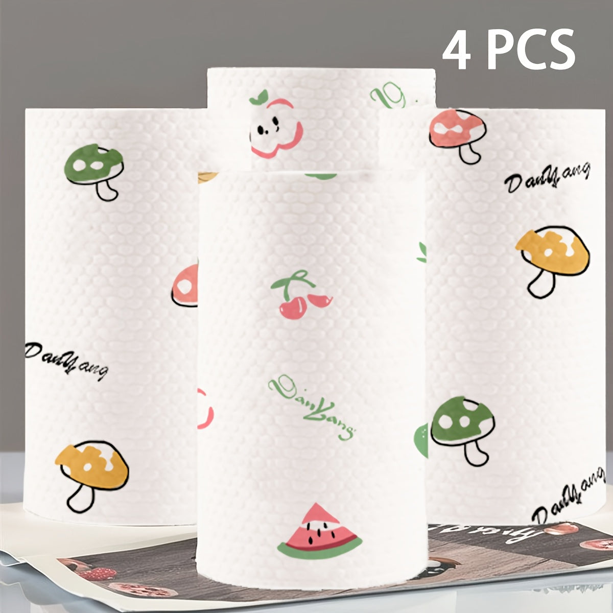 1\u002F2\u002F4\u002F8 Rolls Lazy Rag Disposable Kitchen Paper Towel Washable Dry and Wet Towel Dish Cloth Non-stick Oil Rag Degreasing Towel Household Cleaning Rag Drying Cloth Cleaning Supplies Cleaning Tools